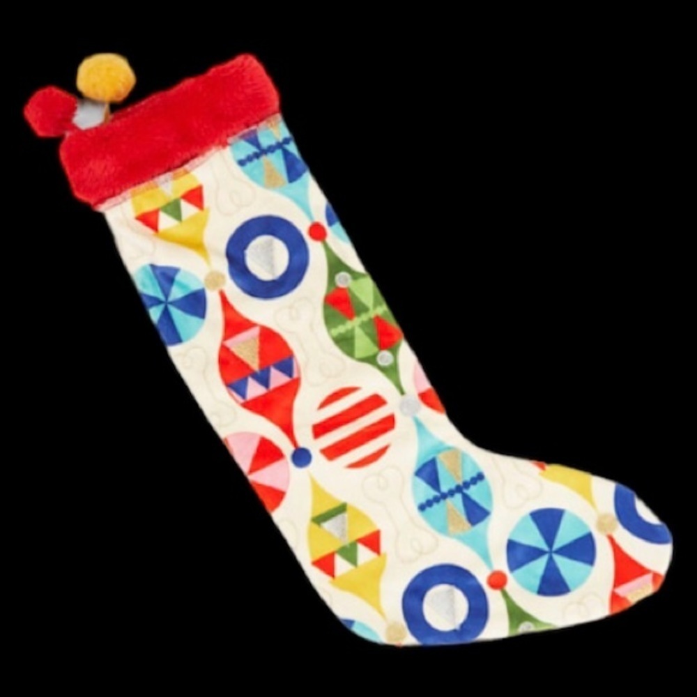NWT Holiday Ornament Dog  Stocking